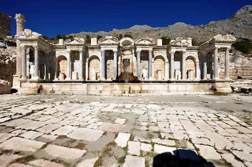 Sagalassos Antoninler Çeşmesi Burdur Ağlasun