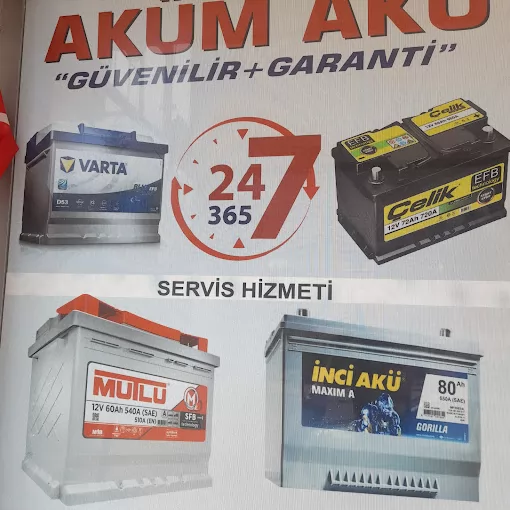 aküm akü (inci mutlu varta akü) Adana Çukurova