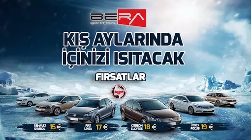 KAYSERİ BERA RENT A CAR OTO KİRALAMA - HAVALİMANI ARABA ARAÇ KİRALAMA Kayseri Kocasinan