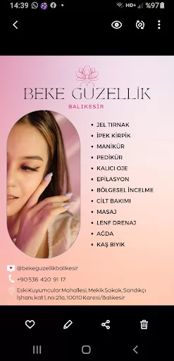 BEKE Güzellik Salonu Balıkesir Karesi