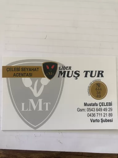 LİDER MUŞ TUR VARTO ANA ŞUBE (ÇELEBİ SEYAHAT ACENTASI) Muş Varto