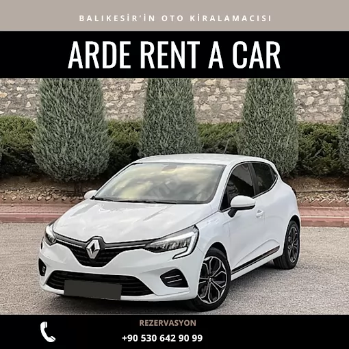 ARDE RENT A CAR - Balıkesir Araç Kiralama Balıkesir Karesi