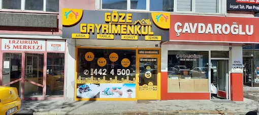 GÖZE GAYRİMENKUL Erzurum Yakutiye