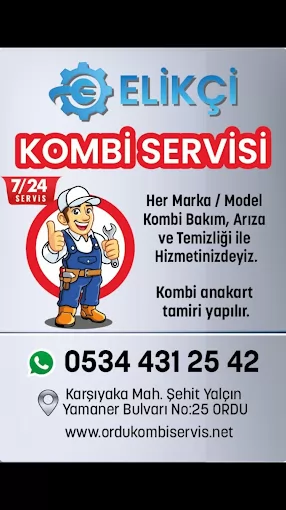 Elikçi kombi servis Ordu Altınordu