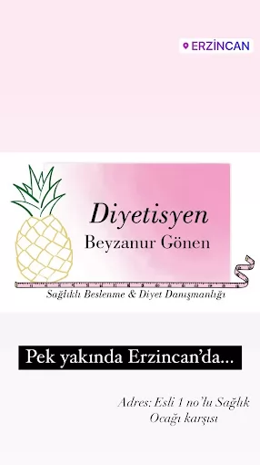 DİYETİSYEN BEYZANUR GÖNEN Erzincan Merkez