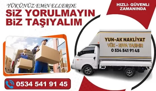 YUN-AK Nakliyat Yük ve Eşya Taşımacılığı Zonguldak Merkez