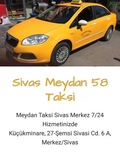 sivas taksi Sivas Merkez