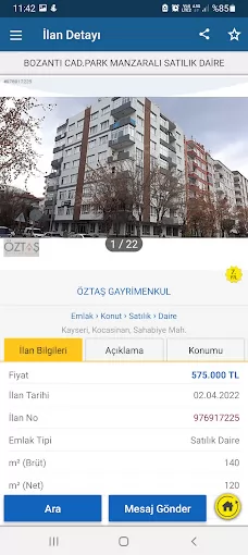 ÖZTAŞ GAYRİMENKUL Kayseri Kocasinan