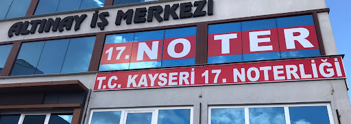 KAYSERİ 17. NOTERLİĞİ Kayseri Melikgazi