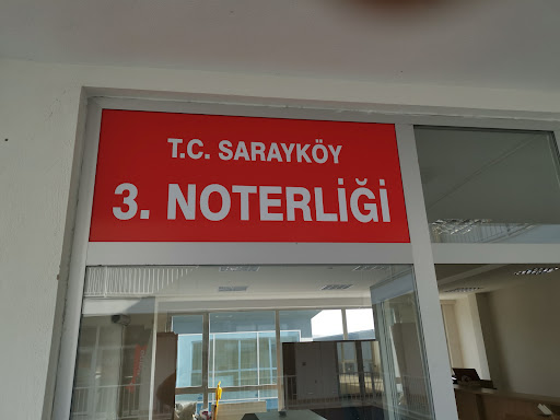 SARAYKÖY 3.NOTERLİĞİ Denizli Sarayköy SARAYKÖY 3.NOTERLİĞİ Denizli Sarayköy