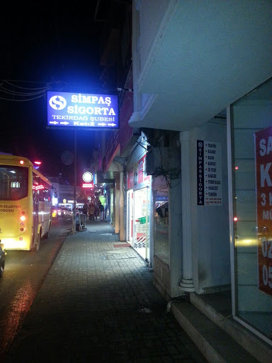 Simpaş Sigorta Tekirdağ Merkez Şube Tekirdağ 